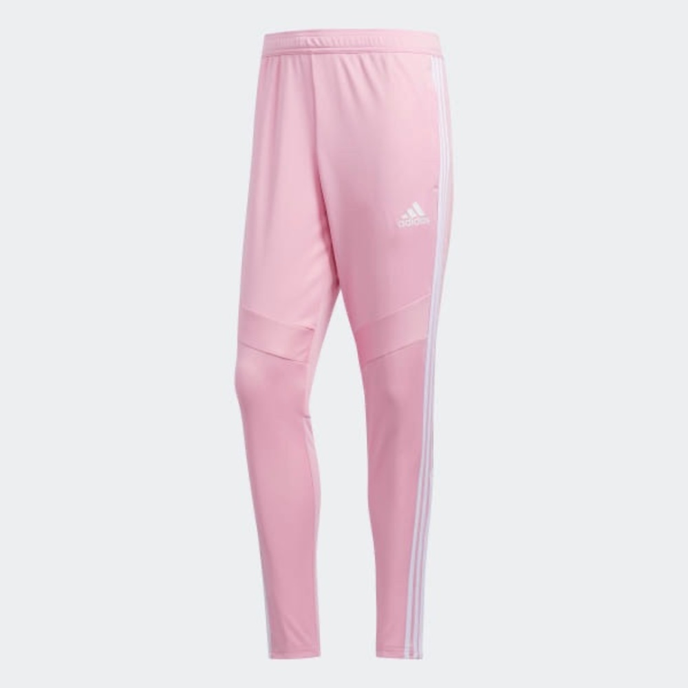 Baby pink adidas pants